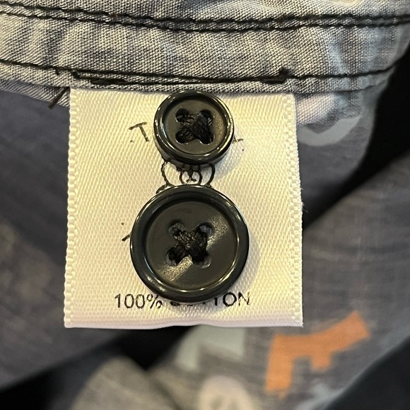 TEDDY FRESH Black Logo Button Down Shirt - Picture 4 of 5